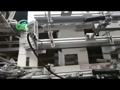 Dobrando e colando a máquina para a caixa pequena