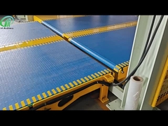 Empilhador de cestas duplas, cinturão modular, empilhamento para baixo