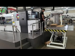 Semi Auto 1060 cartão ondulado máquina de corte a óleo Placas de perfurar crepúsculo gravura