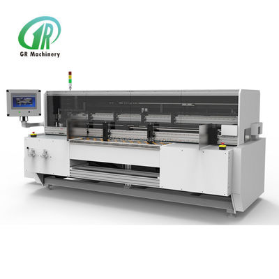 qualidade  Digital Slotting Corrugated Rotary Slotter Machine 2500mm Width 3400kg Fábrica