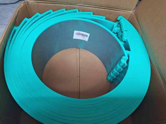 qualidade  Heat Wear Resistant Polyurethane PU Anvil Cover with Minimal Die-Cutting Pressure and Inner Steel Plate Structure for Rotary Die Cut Fábrica