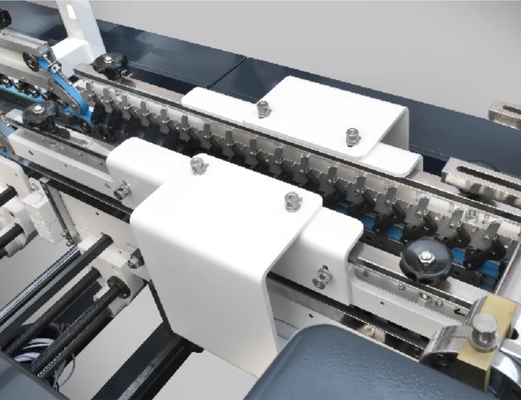 Dobradura ondulada automática da caixa da caixa e máquina da colagem para a indústria de impressão de empacotamento