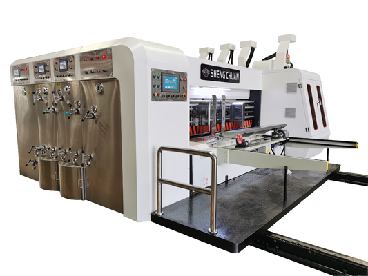 Máquina Flexographic cortando da máquina da caixa de cartão de Hd Flexo
