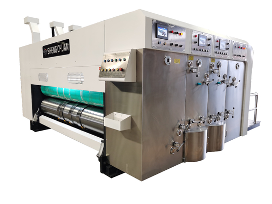 Máquina Flexographic cortando da máquina da caixa de cartão de Hd Flexo