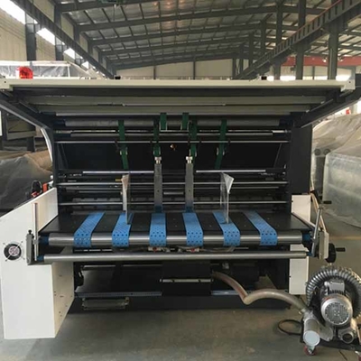 Máquina de estratificação da flauta semi automática do PLC para cartão ondulado