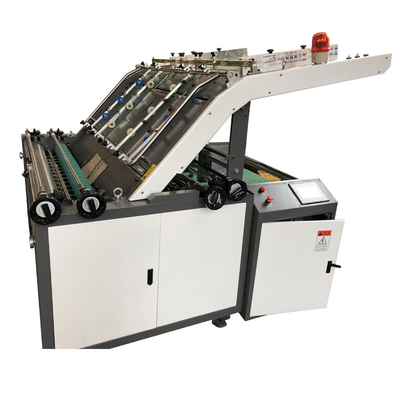 Máquina de estratificação da flauta ondulada semi automática da caixa