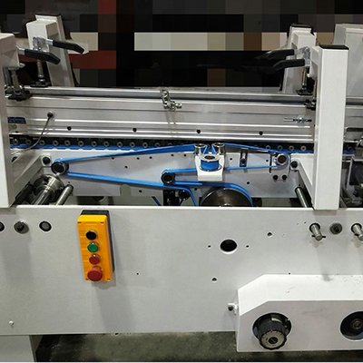 Dobradura automática de alta velocidade da caixa da máquina de Gluer do dobrador da caixa e máquina da colagem