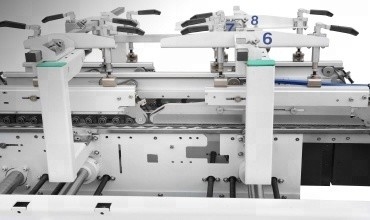 Dobradura fria da alta velocidade do ponto 4&6 e máquina da colagem para a caixa da caixa