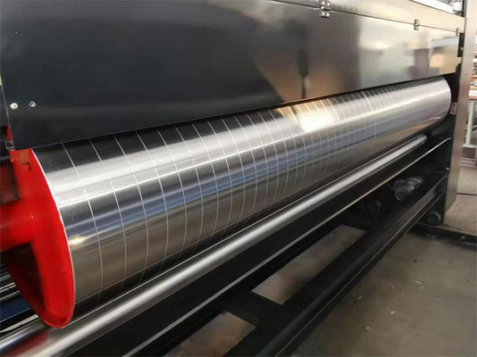máquina de impressão ondulada de Flexo da caixa de 3 4 cores para cortar