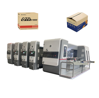 tinta cortando modelo da cor da máquina três de 220v 2800mm Flexo Printing Slotting