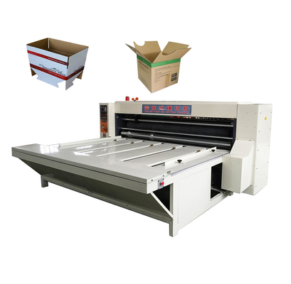 Máquina modelo de 2400 Rotary Die Cutter, máquina de corte de cartão ondulado semi automática