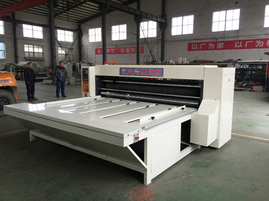 Máquina modelo de 2400 Rotary Die Cutter, máquina de corte de cartão ondulado semi automática