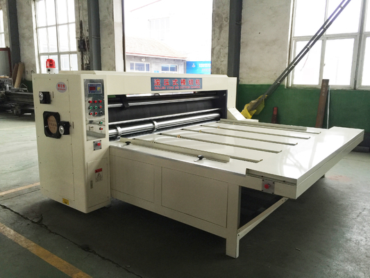 Máquina modelo de 2400 Rotary Die Cutter, máquina de corte de cartão ondulado semi automática