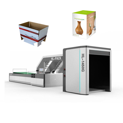 máquina de estratificação 1300mm Max Feeding Size do cartão 12KwCorrugated