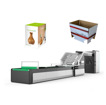 máquina 6mm Max Thickness do laminador da flauta de 350mm Min Sheet Size Box Cardboard
