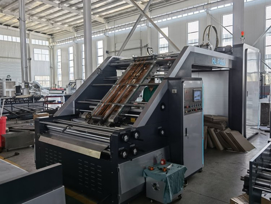 Laminador de flauta com tela sensível ao toque Hl1300 de alta velocidade totalmente automático
