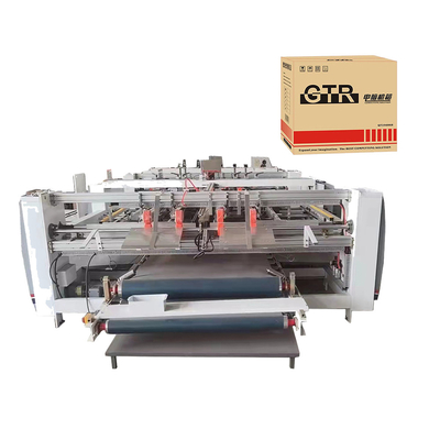 As partes dobro corrugaram o tipo da máquina 2000 de Gluer do dobrador da caixa semi auto