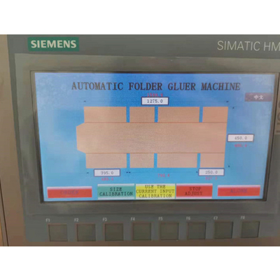 Alimentação automática da sução do vácuo de Gluer 1000mm do dobrador da caixa da caixa