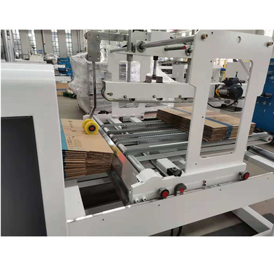 Máquina ondulada automatizada completa de alta velocidade 3KW de Gluer do dobrador da caixa