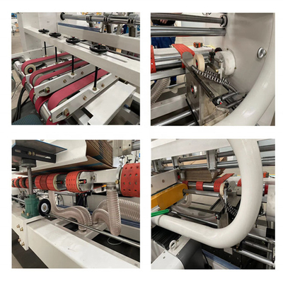Alimentação automática da sução do vácuo de Gluer 1000mm do dobrador da caixa da caixa