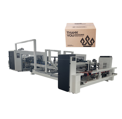 Caixa automática do rebitador 200m/Min Max Stitching Speed For Corrugated de Gluer do dobrador