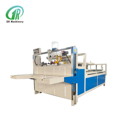Máquina coladora dobradora de papelão ondulado semiautomática modelo 2800 plataforma de trabalho
