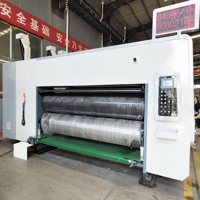 Alimentador automático Flexo de Eage da ligação que imprime a máquina cortando com entalho da faca