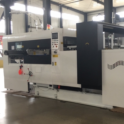 0-80 máquina vincando de Min Auto Die Cutting And das partes com o alimentador MY1500 da borda de ataque