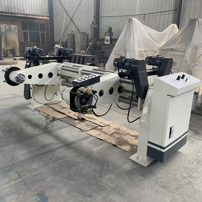 linha de produção simétrica elétrica do cartão ondulado da estrutura do suporte de rolo de moinho de 1600mm