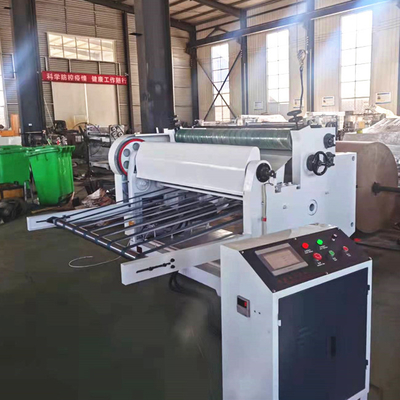 Linha de produção automatizada cortador do cartão ondulado do cartão 1600mm