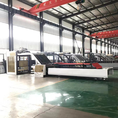 6mm Max Thickness Flute Laminating Machine com aceleram a 100pcs/Min