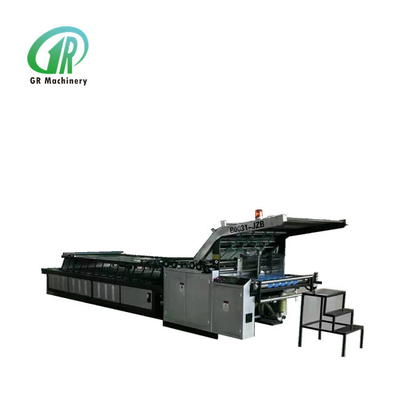 da máquina semi auto do laminador da flauta de 1300x1250mm o único lado corrugou a placa de papel