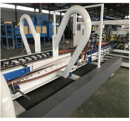 Máquina de costura de caixa corrugada totalmente automática de alta velocidade para papel