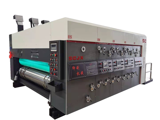 entalho ondulado da máquina de impressão de Flexo da caixa do cartão da tinta 900x2000