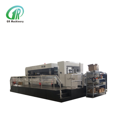 Máquina cortando 5500sheets/H da caixa ondulada de papel do CE 1600
