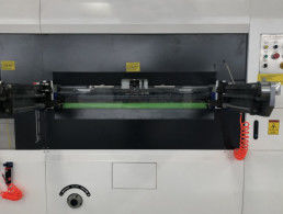 Máquina cortando de empacotamento vincando giratória semi automática da caixa de papel