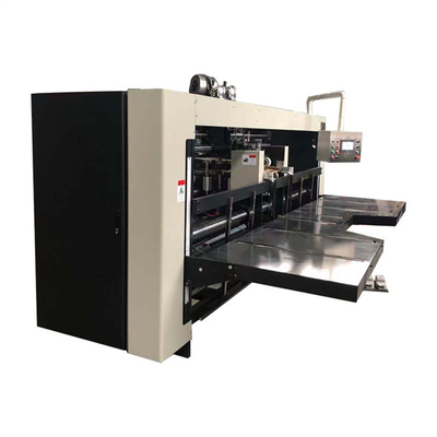 Máquina de costura semi auto ondulada do rebitador da caixa do cartão