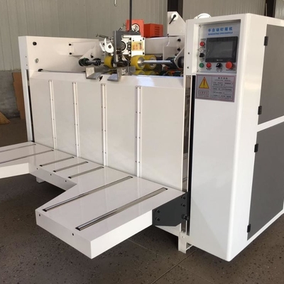 Semiauto corrugou o cartão que faz a máquina caixa ondulada máquina automática