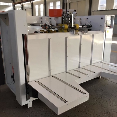 Semiauto corrugou o cartão que faz a máquina caixa ondulada máquina automática