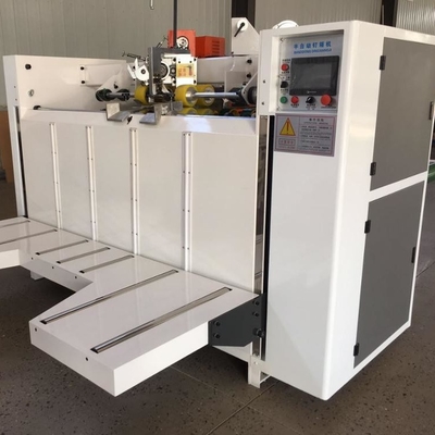 Máquina de negócio ondulada semi automática da cartonagem de 3 fases