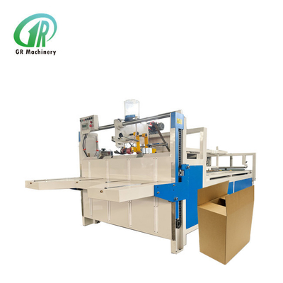 Máquina de colagem automática de pasta de cartão corrugada 400 mm Dimensão mínima Max. comprimento de colagem 1000 mm