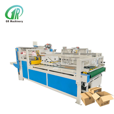 Tensão mínima semi automática 1200mm Máximo Gluing Comprimento da espessura de papel 380V/220V de Gluer 2mm
