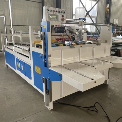 220V/380V corrugou a dimensão do consumo de potência 7000*3000*2000mm da máquina 7.5KW de Gluer do dobrador da caixa