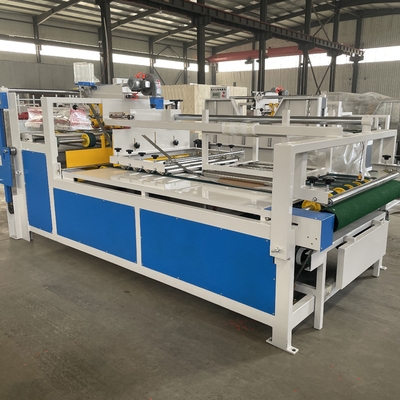 Máquina de colagem automática de pasta de cartão corrugada 400 mm Dimensão mínima Max. comprimento de colagem 1000 mm