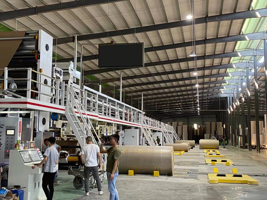 Alta velocidade da máquina da cartonagem do cartão do PLC 45KW