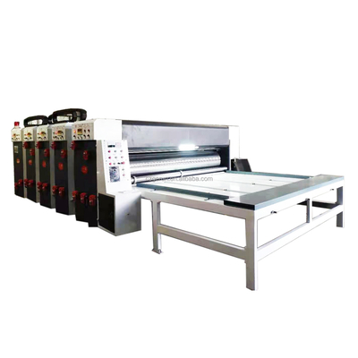 precisão ondulada da máquina de impressão ±0.1mm de Flexo da caixa da largura de 900-1600mm