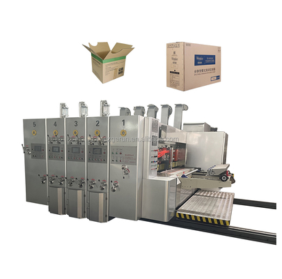 Máquina de impressão de Flexo da caixa da elevada precisão G6.3 com dureza imprimindo do cilindro de Hrc 50-55