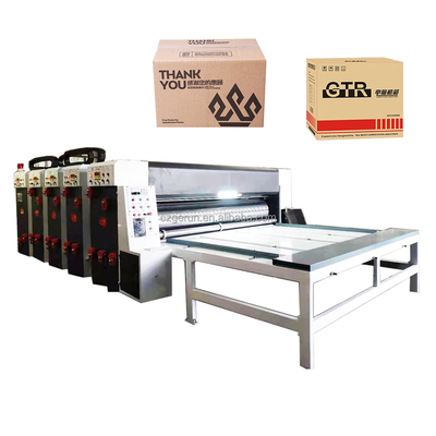 Saída axial do cilindro da máquina de impressão flexográfica de papelão ondulado multicolorido ≤0,1 mm