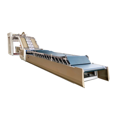 Máquina de laminação de flauta de 1200 mm de alta precisão, revestimento de colagem de papelão ondulado