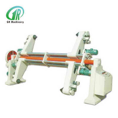 Linha de produção de facetas únicas de alta capacidade com um diâmetro de rolamento principal de um eixo de papel de Φ242 mm
